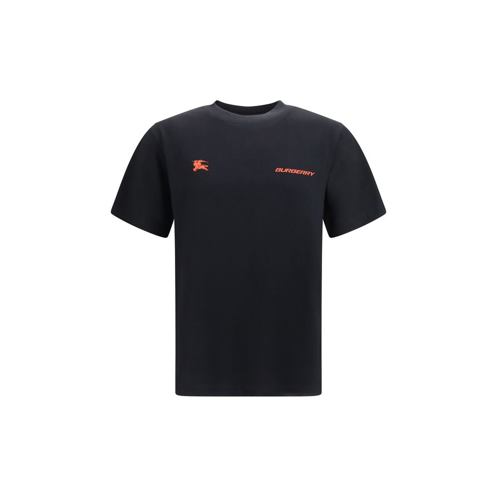Burberry Schwarzes Baumwoll-T-Shirt