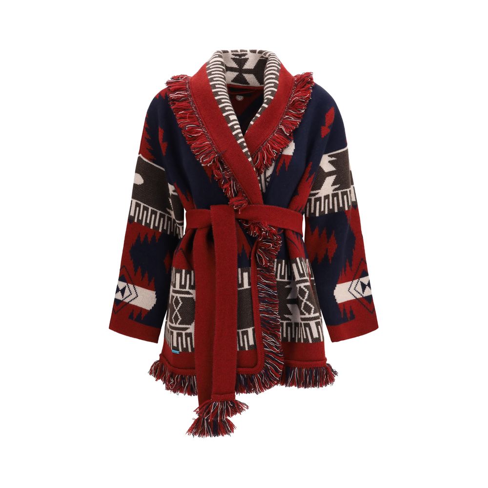 Alanui Mehrfarbige Kaschmir-Strickjacke