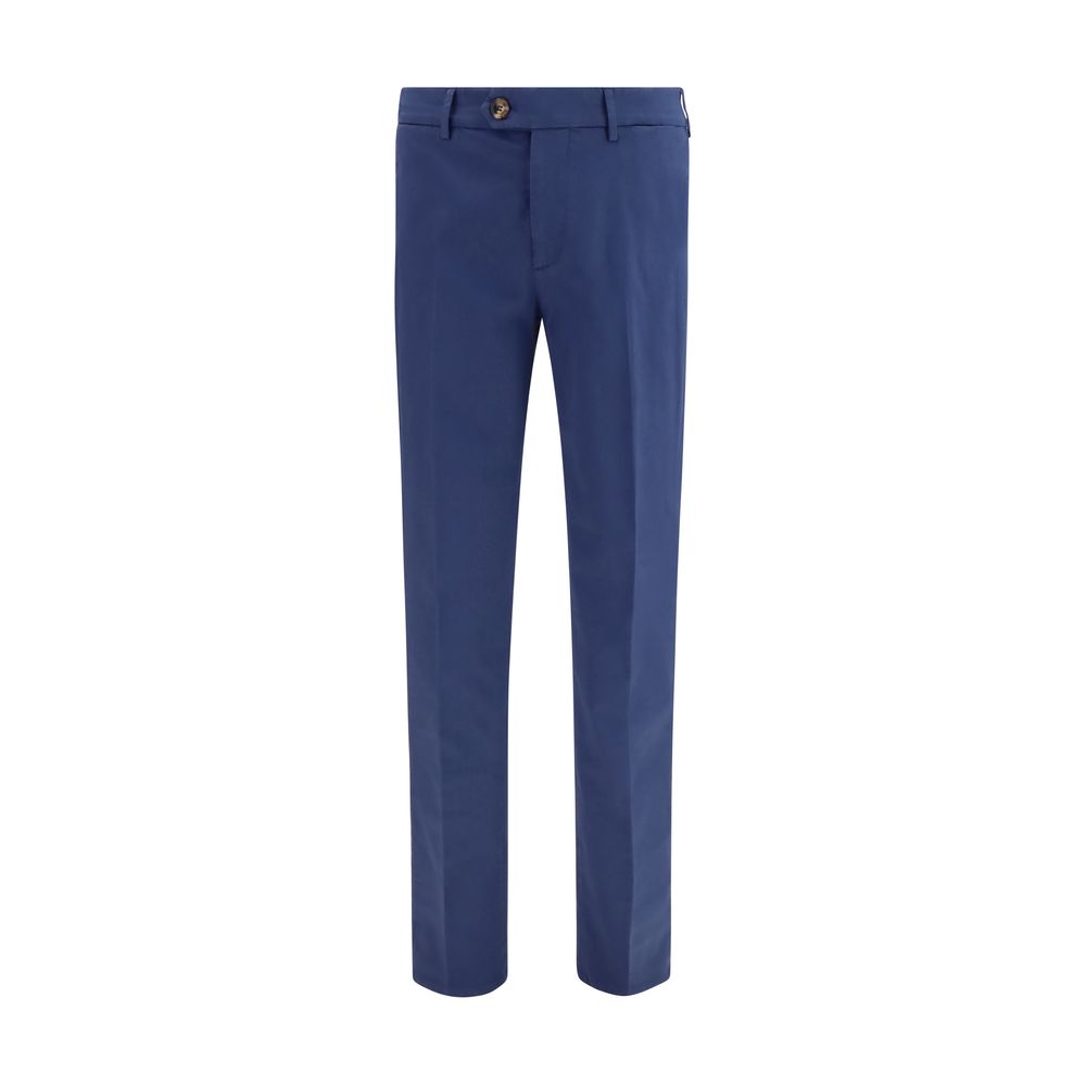 Brunello Cucinelli Blaue Baumwollhose