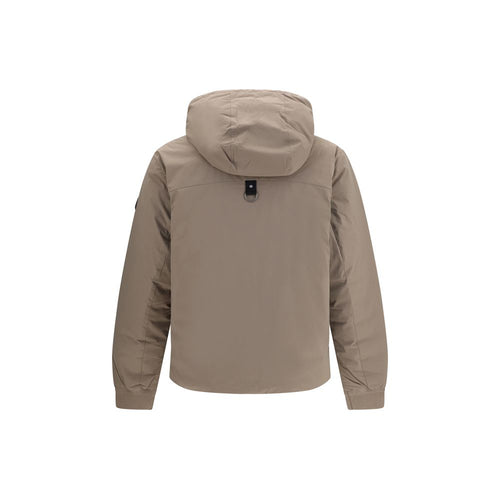Moose Knuckles Beige Nylon Full-Length Jacket