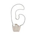 Brunello Cucinelli Beige Kalbsleder Bos Taurus Schultertasche