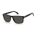 David Beckham Schwarze Sonnenbrille aus Kunststoff