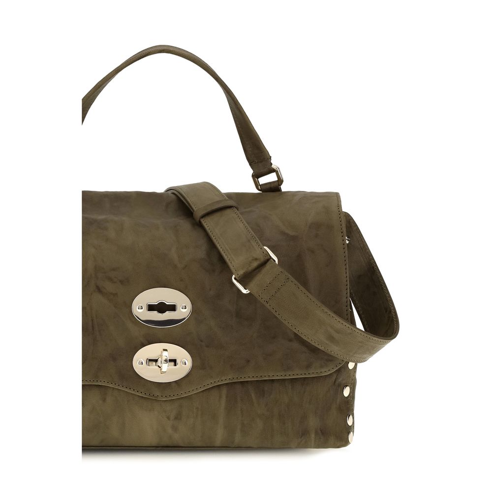Zanellato Braune Kalbsleder-Tasche Bos Taurus