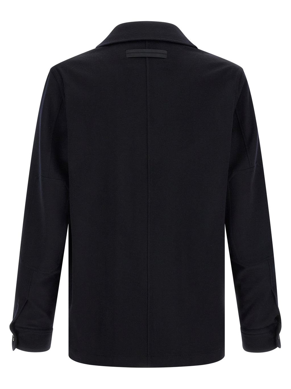 ZEGNA Blaue Wollbluse