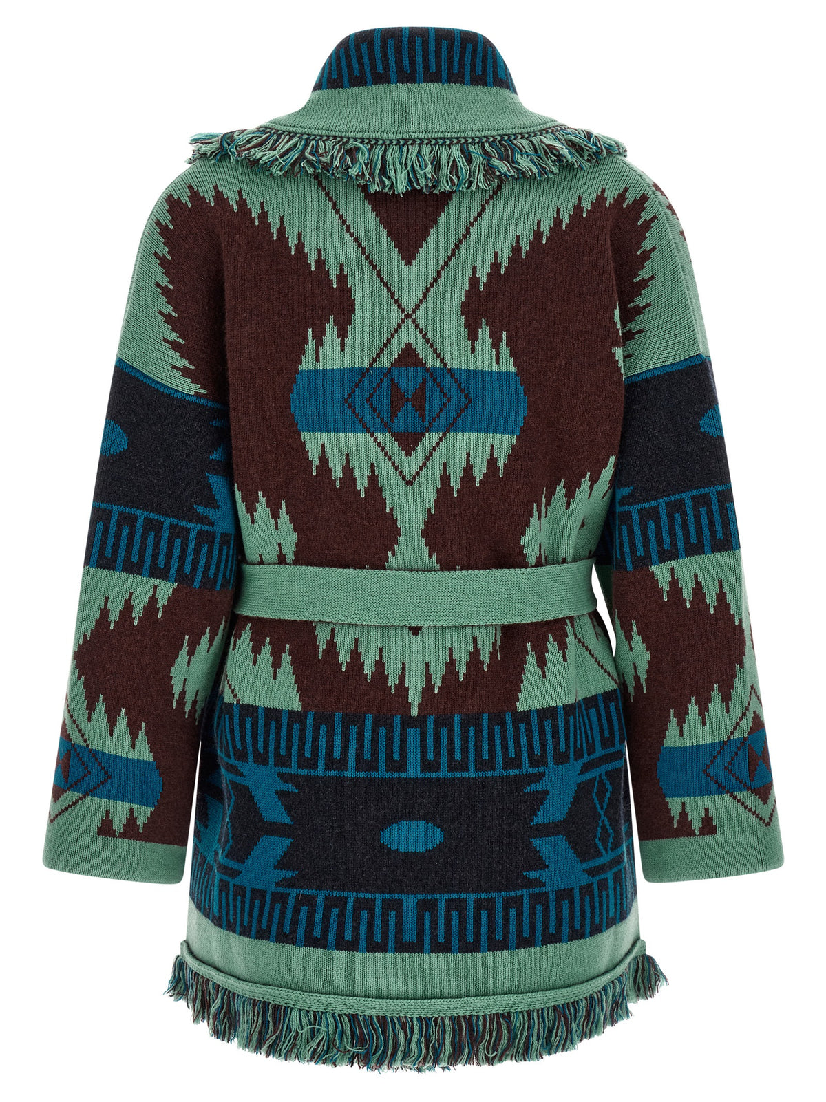 Alanui Mehrfarbige Kaschmir-Strickjacke