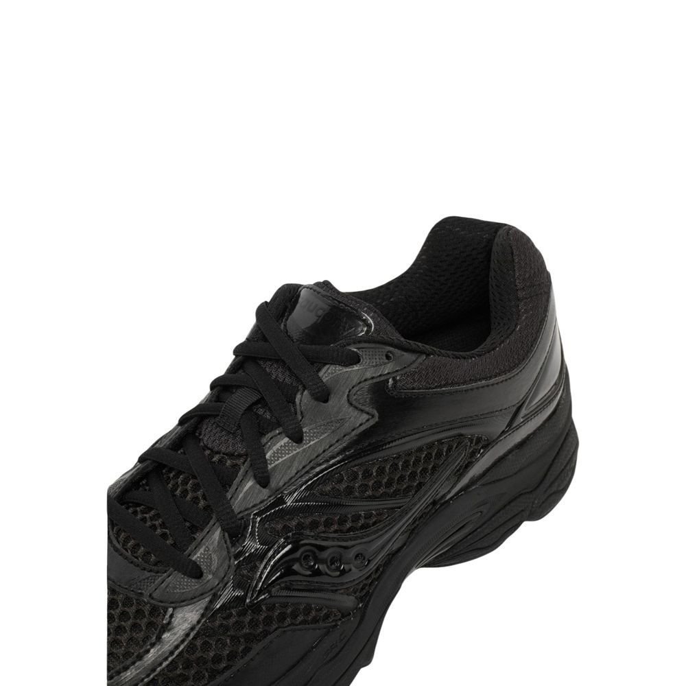 Saucony Schwarze synthetische Sportsneakers