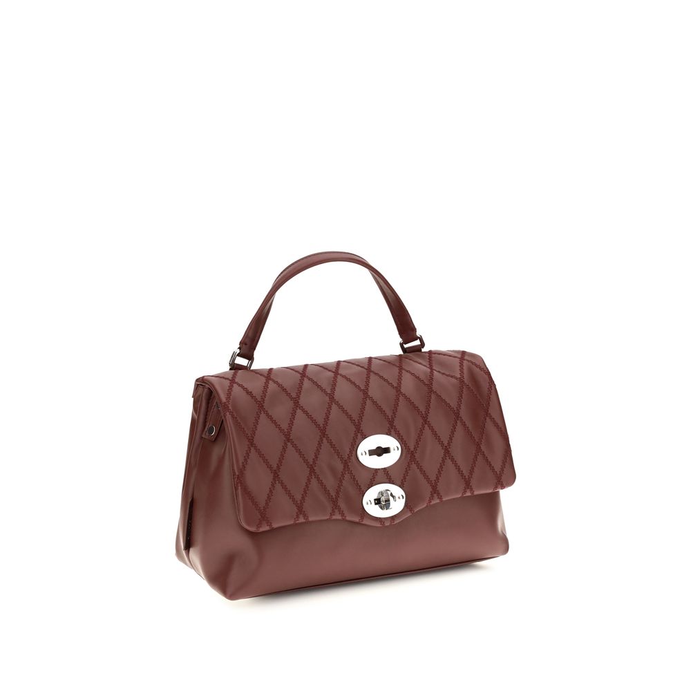 Zanellato Multicolor Calf Leather Bos Taurus Schultertasche