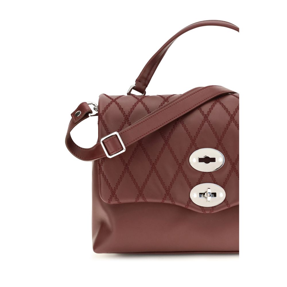 Zanellato Multicolor Calf Leather Bos Taurus Schultertasche