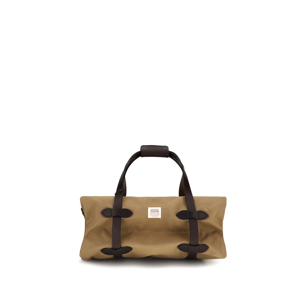 Filson Beige Cotton Shoulder Bag