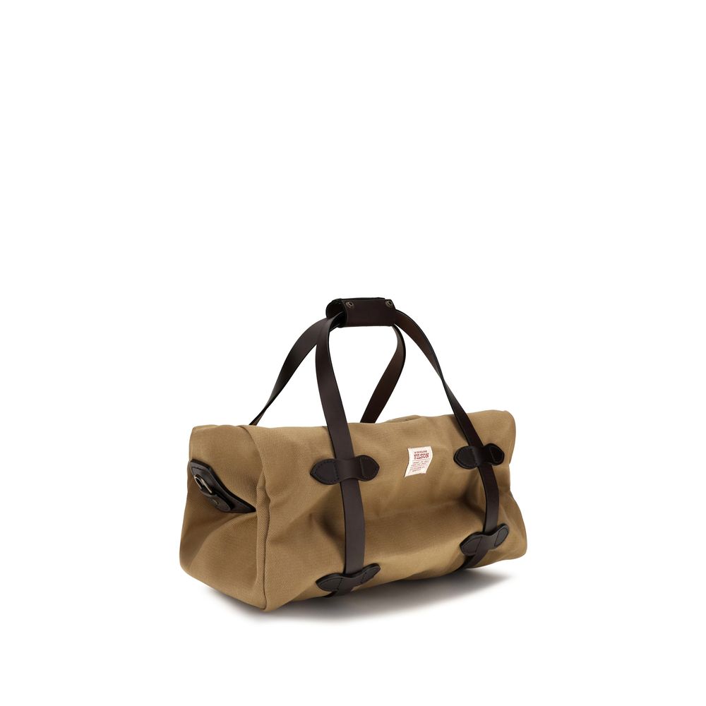 Filson Beige Cotton Shoulder Bag