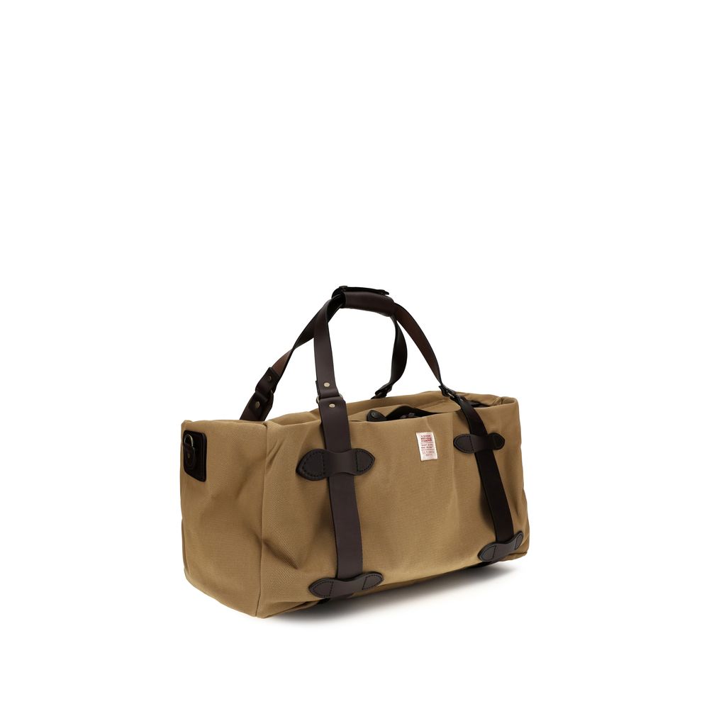 Filson Beige Cotton Shoulder Bag
