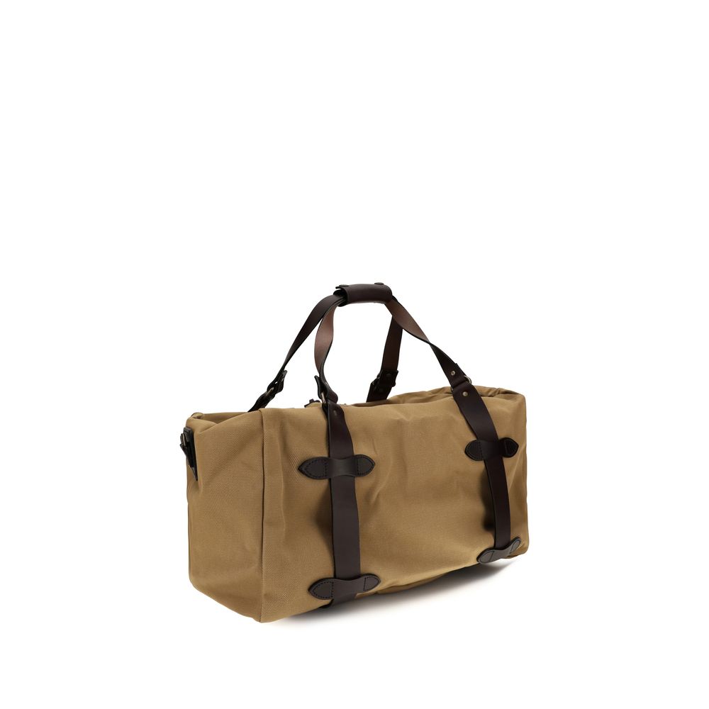Filson Beige Cotton Shoulder Bag
