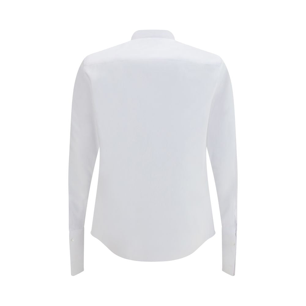 Fendi Weißes Baumwollkleidhemd