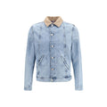 Brunello Cucinelli Blaue Jeansjacke aus Baumwolle