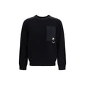 Moose Knuckles Schwarzer Nylon-Sweatshirt