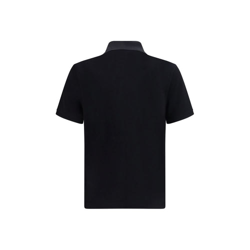 Moose Knuckles Schwarzes Baumwoll-Poloshirt