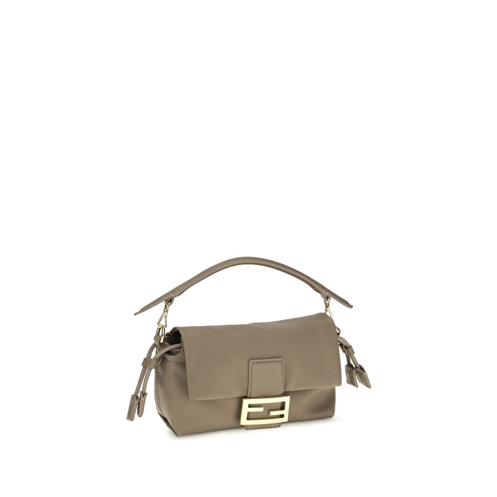Fendi Beige Lamm Ovis Aries Aries Schultertasche