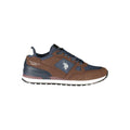 U.S. POLO ASSN. Herren-Sneaker aus braunem Polyurethan