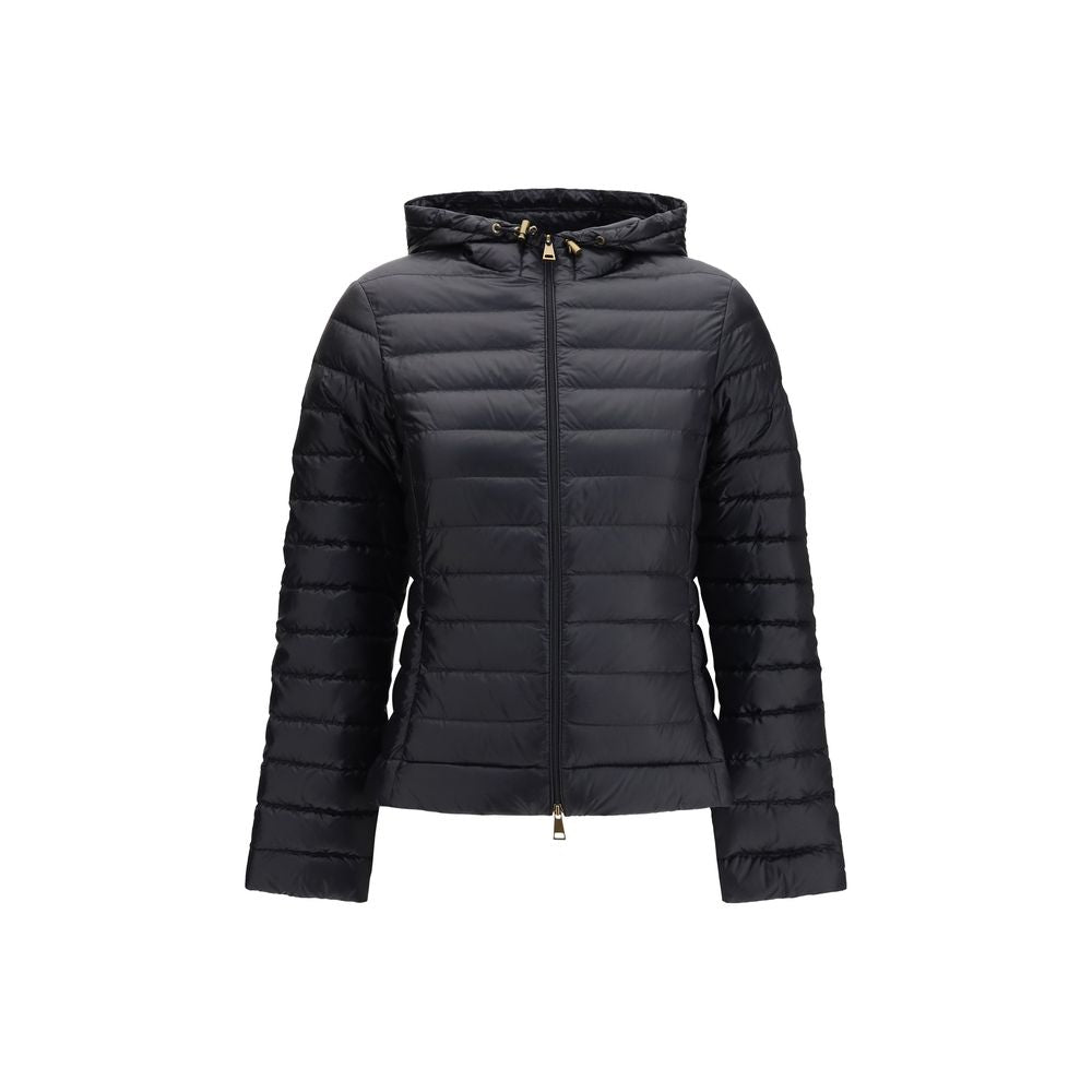 Moncler Schwarze Polyamidjacke