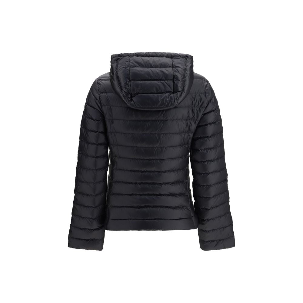 Moncler Schwarze Polyamidjacke