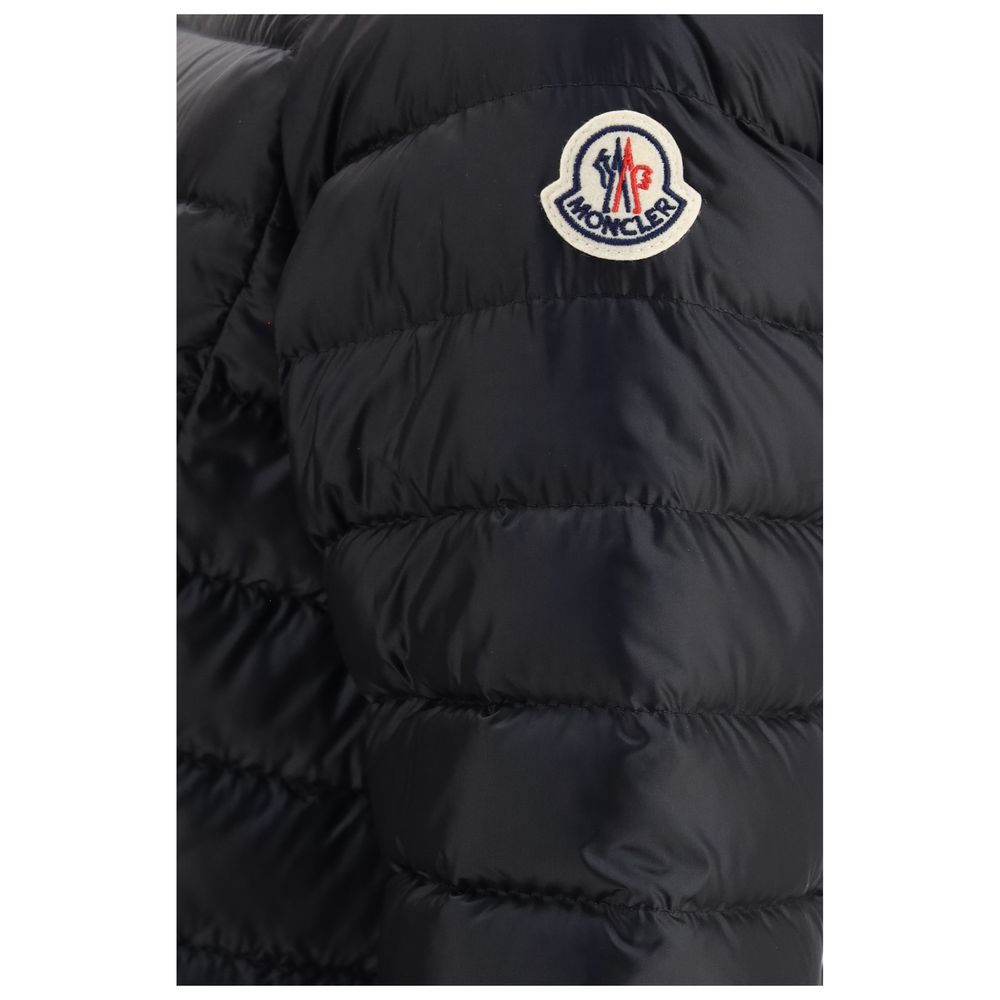 Moncler Schwarze Polyamidjacke