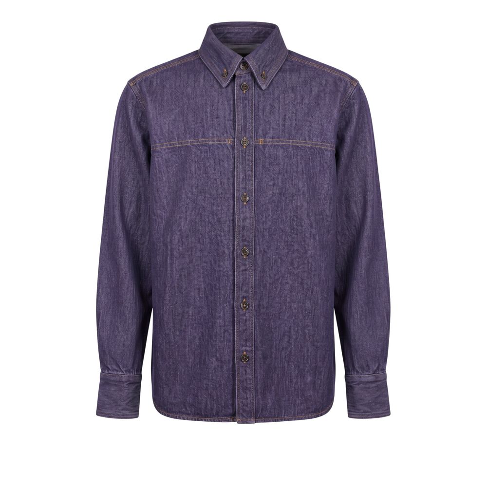 Trussardi Jeans Lila Baumwolljacke für Herren
