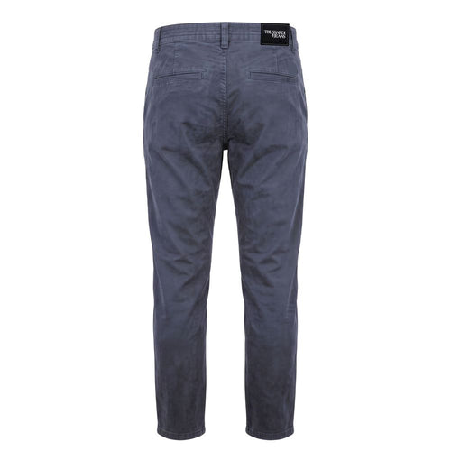 Trussardi Jeans Blaue Herrenhose aus Baumwolle