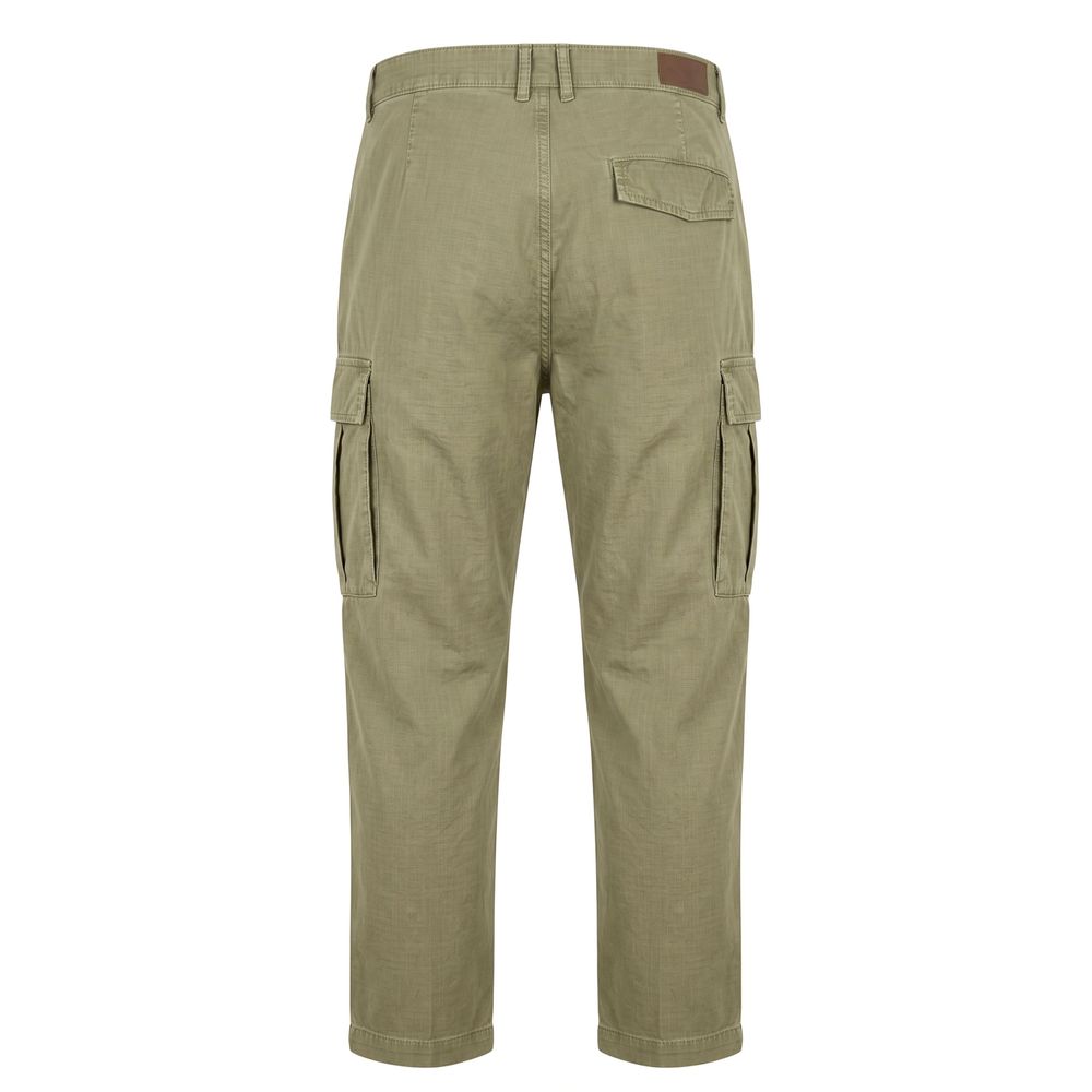 Trussardi Jeans Grüne Baumwollhose für Herren