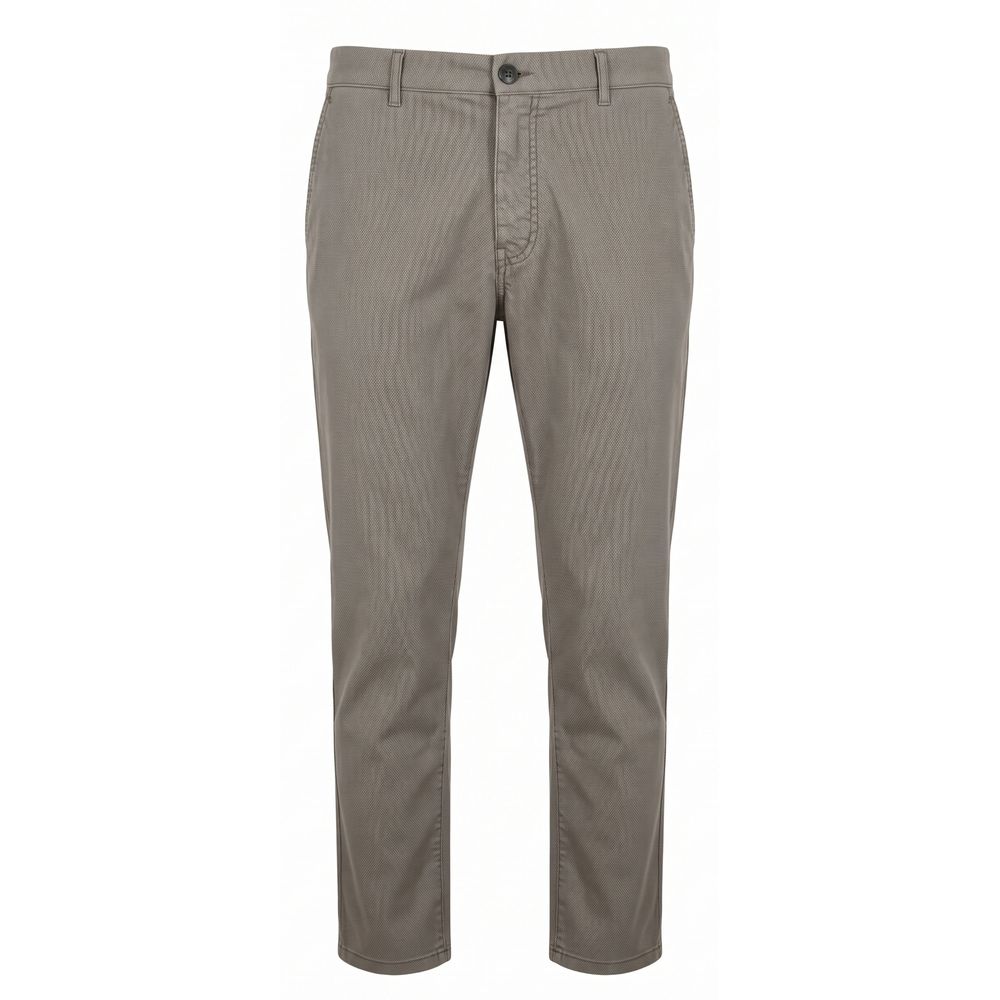 Trussardi Jeans Graue Baumwollhose für Herren