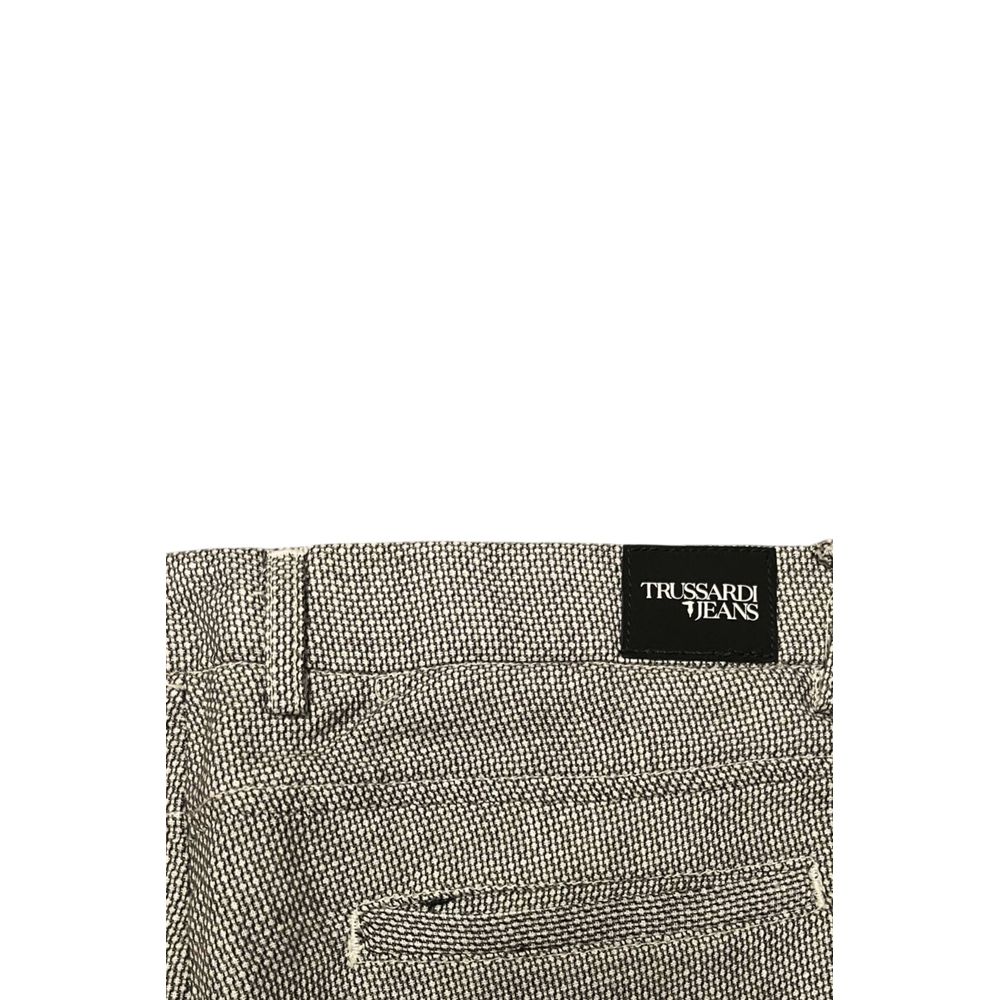 Trussardi Jeans Braune Leinenhose für Herren