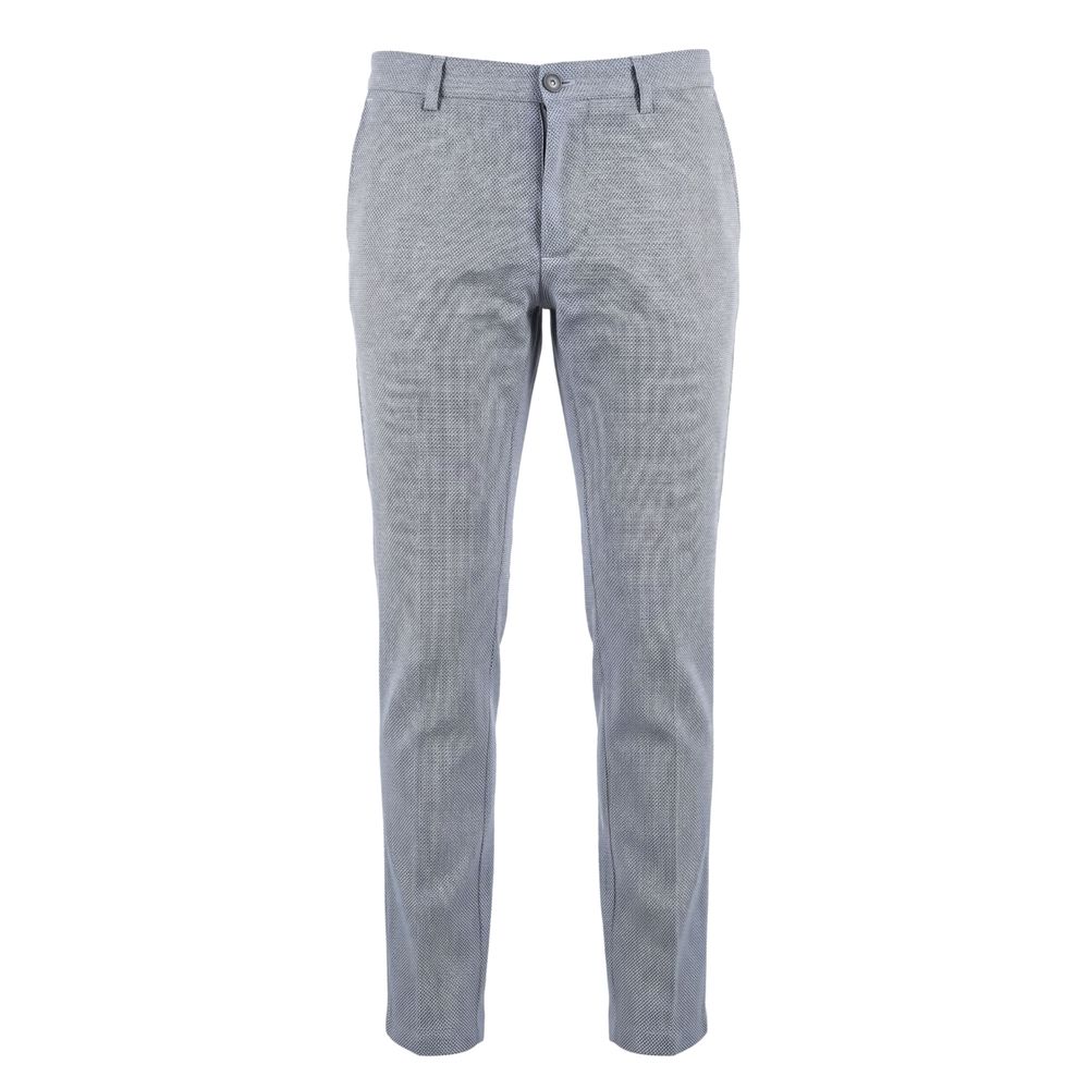 Trussardi Jeans Blaue Leinenhose für Herren