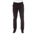 Trussardi Jeans Braune Herrenhose aus Baumwolle