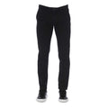 Trussardi Jeans Schwarze Baumwollhose für Herren