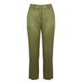 Trussardi Grüne Viskose-Damenhose