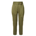 Trussardi Grüne Viskose-Damenhose