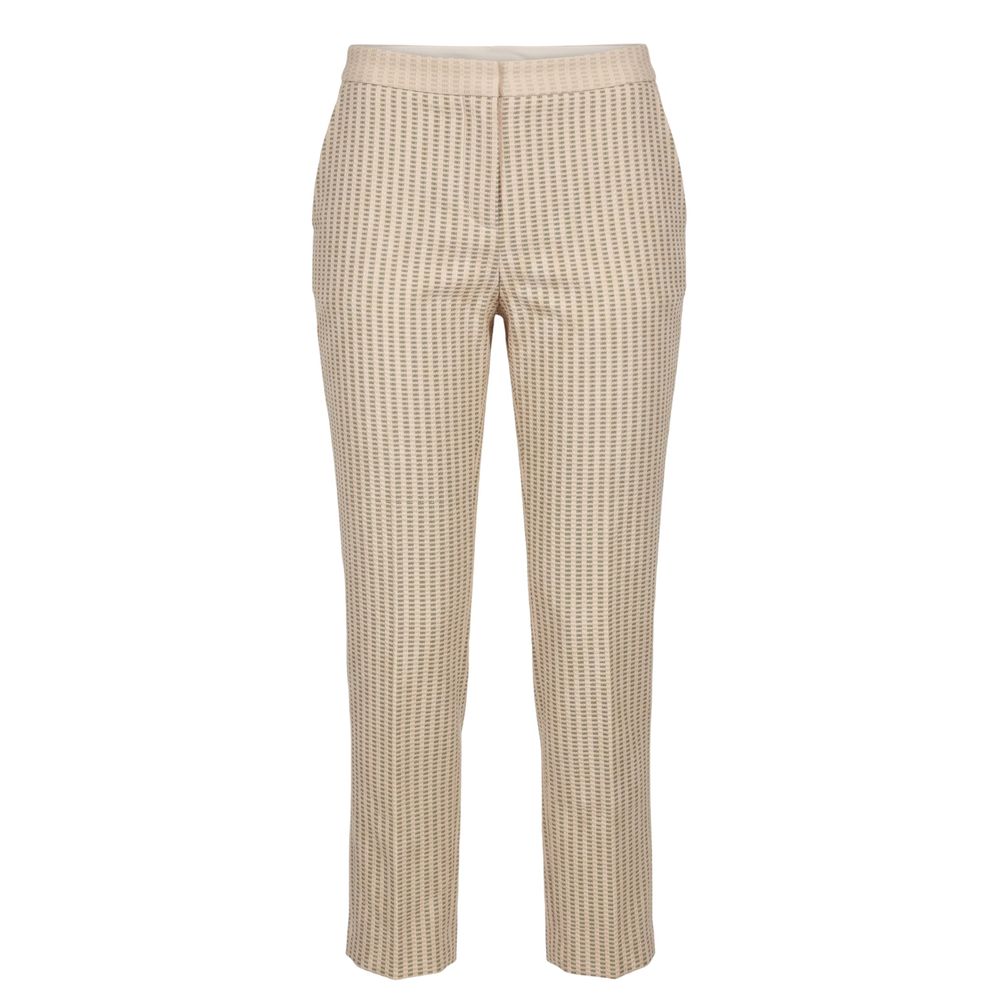 Trussardi Damenhose aus beiger Viskose