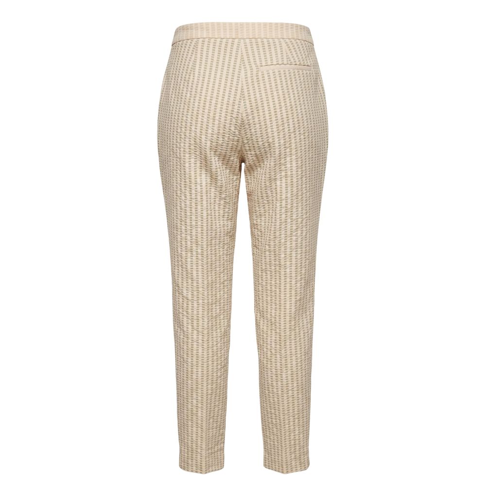 Trussardi Damenhose aus beiger Viskose