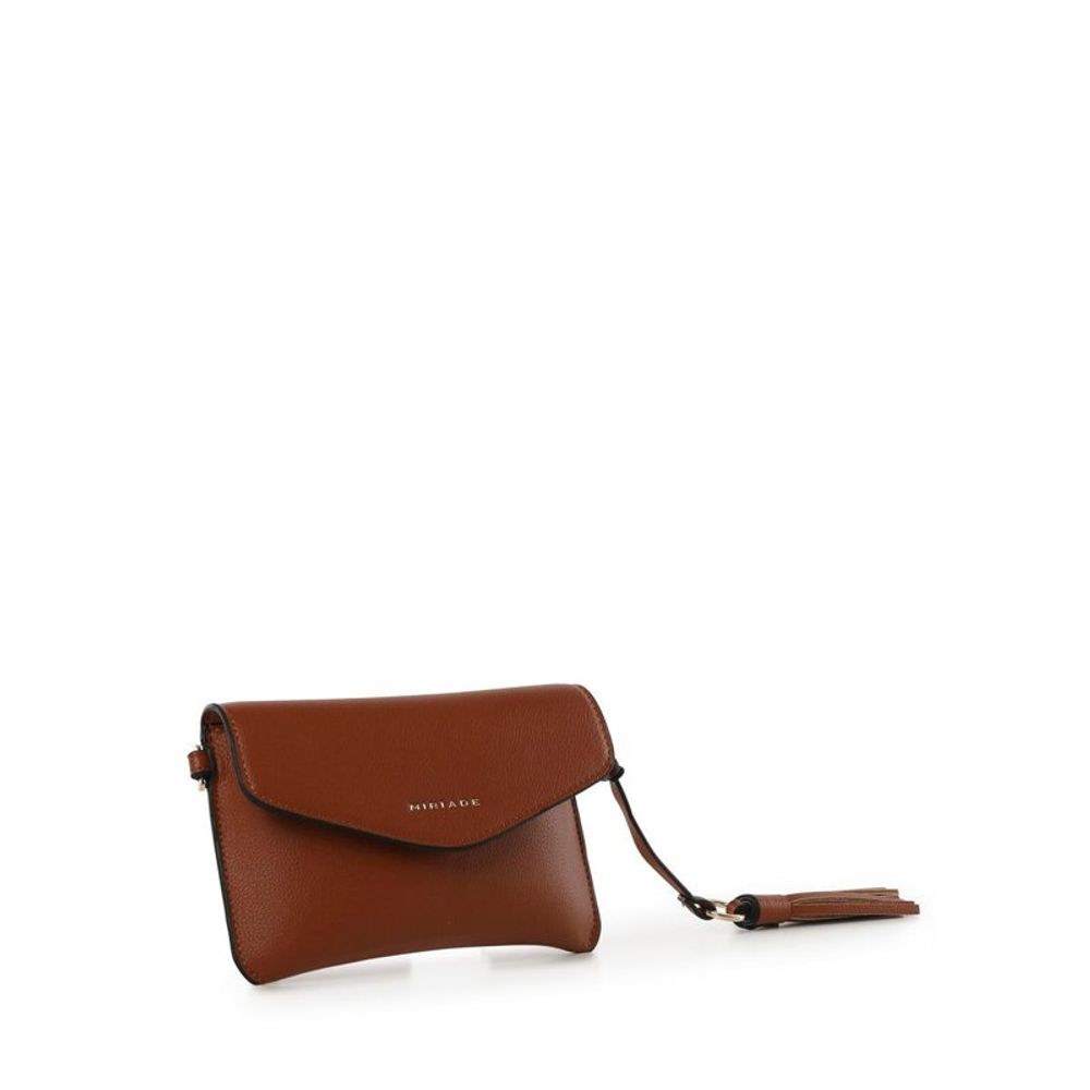 MIRIADE Schwarze Crossbody-Tasche aus Polyethylen