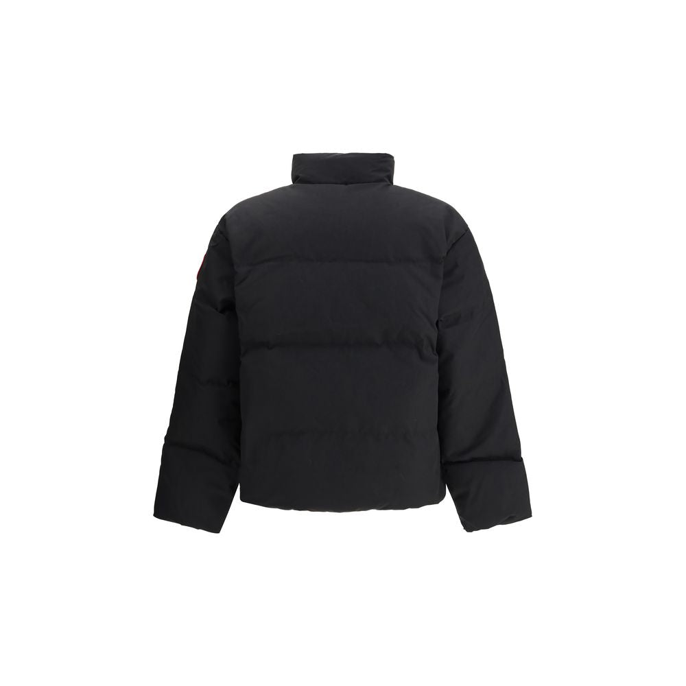 Canada Goose Schwarzer Parka aus Polyester