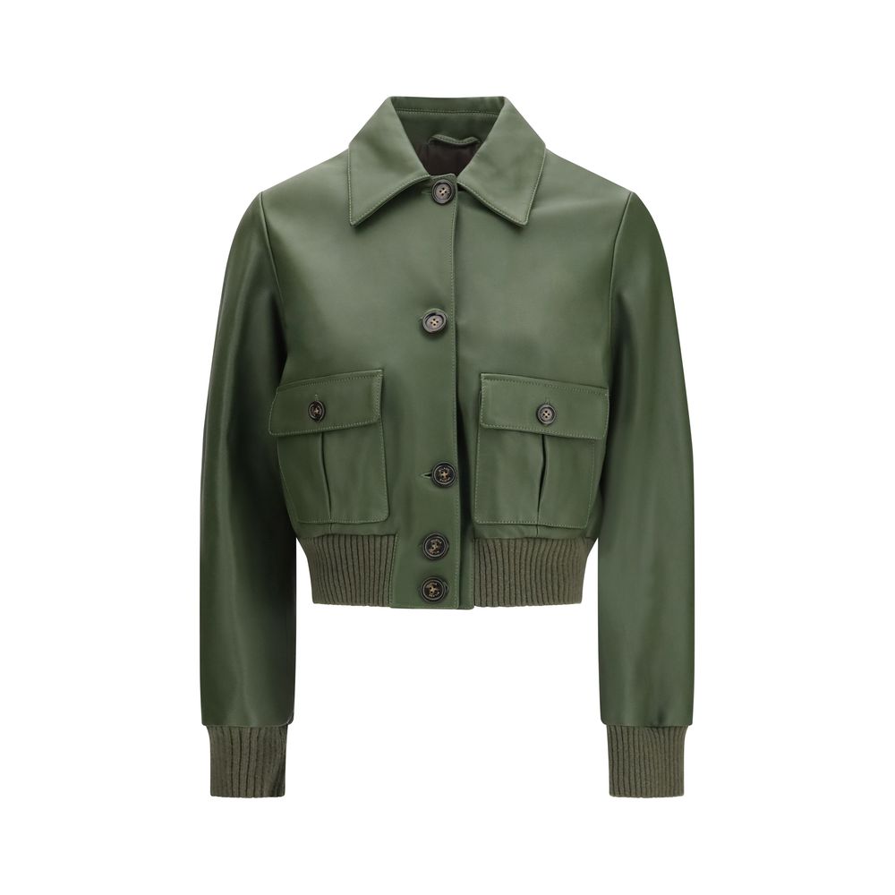 Valstar Zweifarbige Lederjacke aus Leder