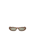 Saint Laurent Braune Sonnenbrille aus Acetat