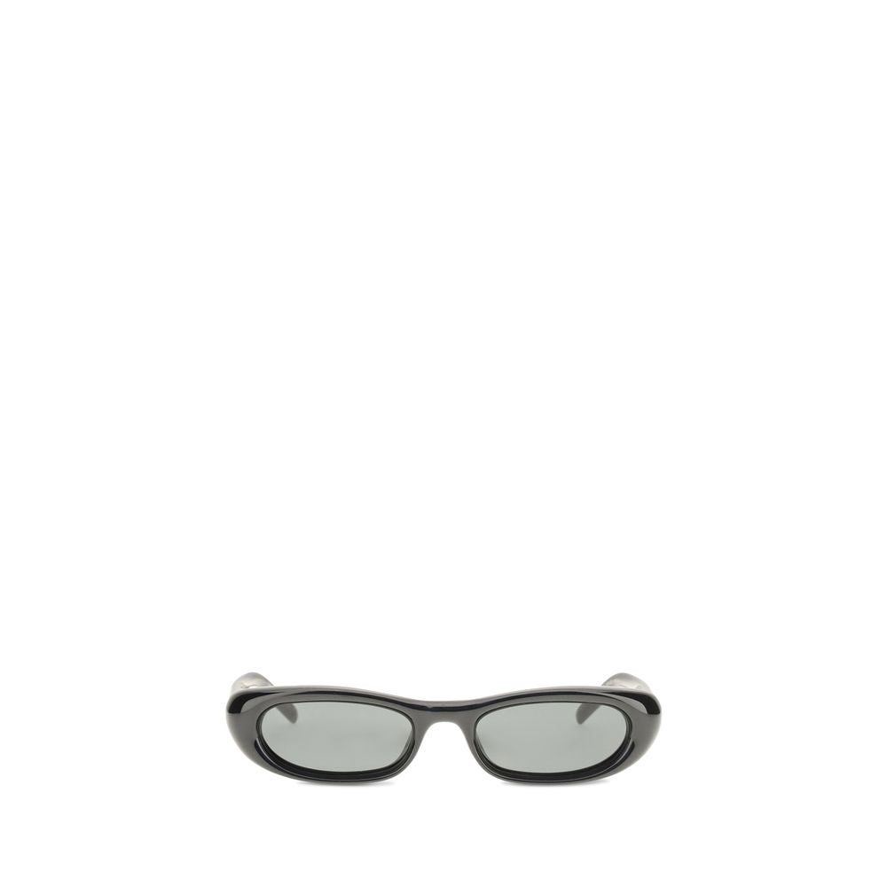 Saint Laurent Schwarze Sonnenbrille aus Acetat