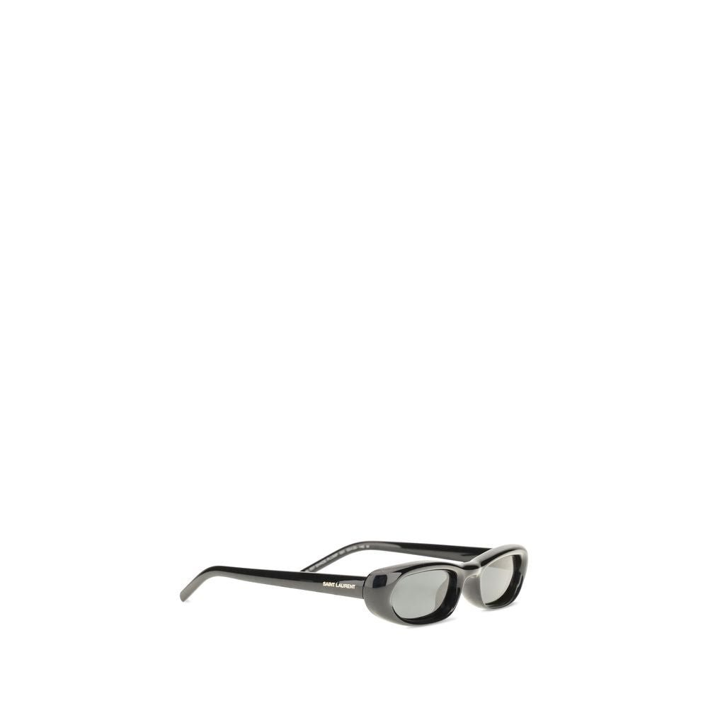 Saint Laurent Schwarze Sonnenbrille aus Acetat