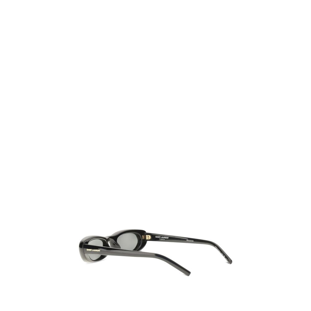 Saint Laurent Schwarze Sonnenbrille aus Acetat