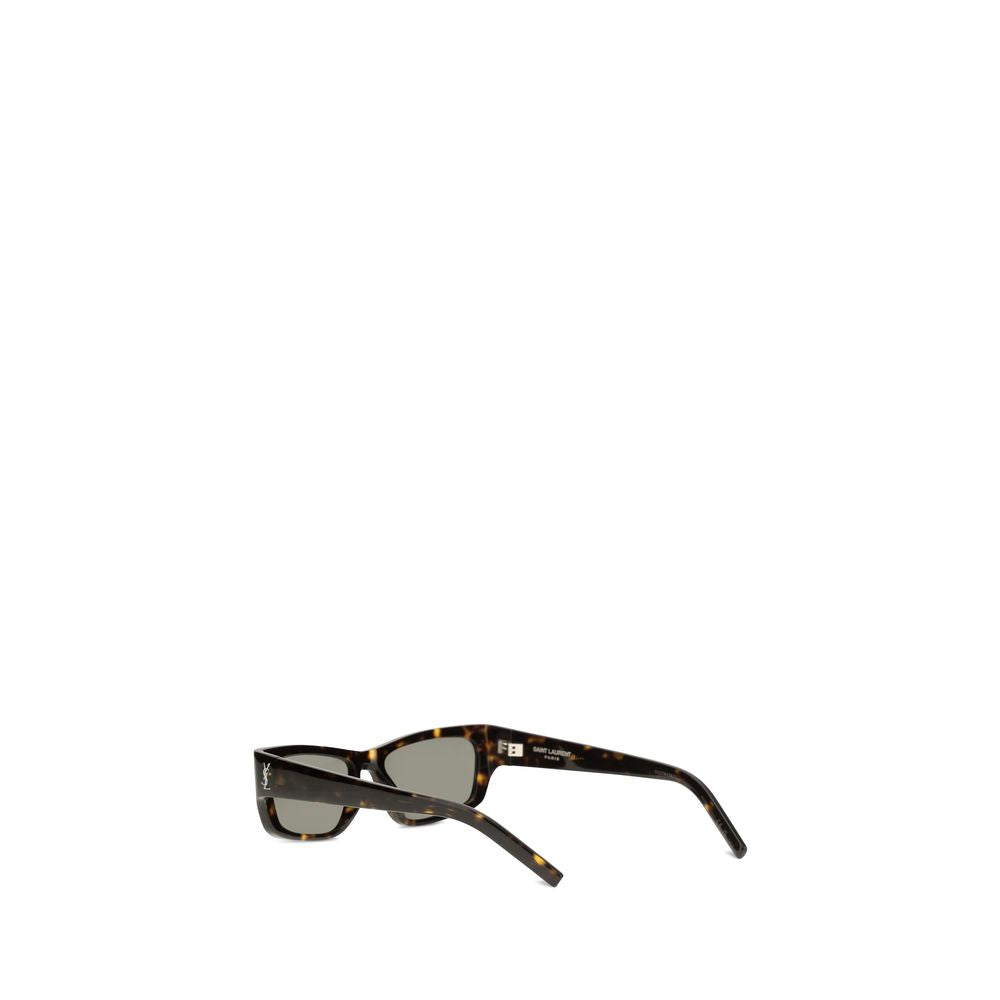 Saint Laurent Braune Sonnenbrille aus Acetat