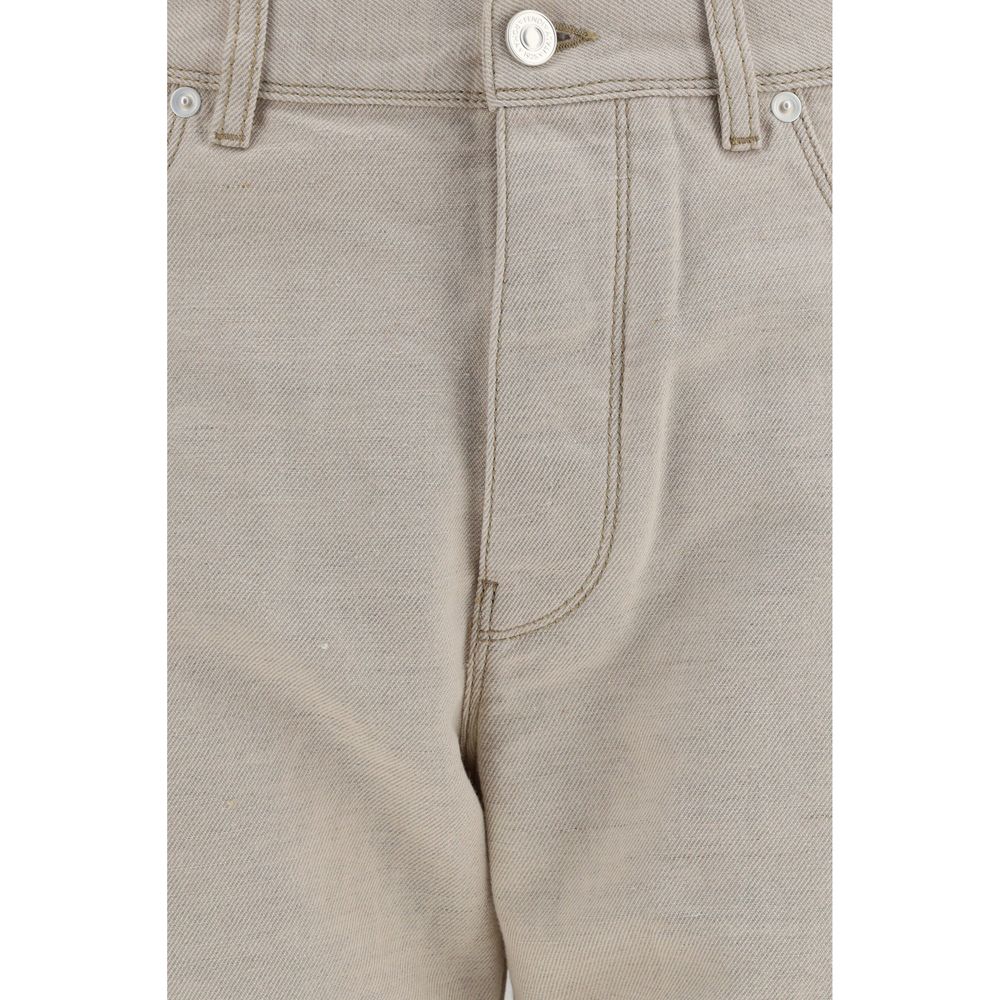 Fendi Beige Baumwolljeans Denim