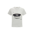 Fendi Weißes Baumwoll-T-Shirt