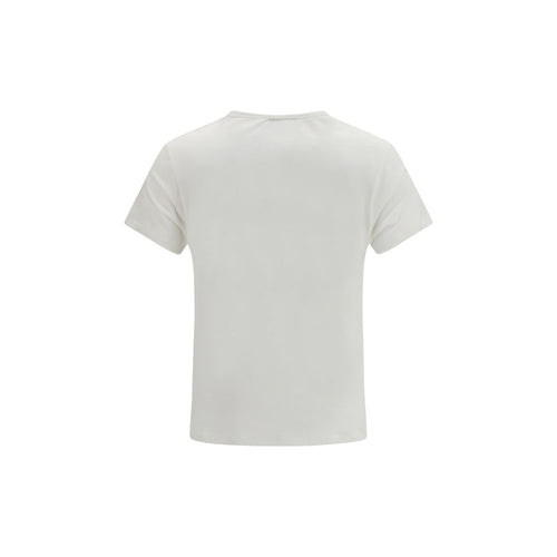 Fendi Weißes Baumwoll-T-Shirt