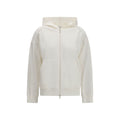 Brunello Cucinelli Weißes Baumwoll-Sweatshirt