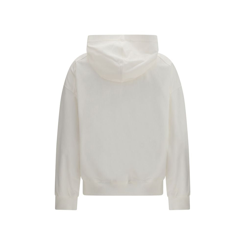 Brunello Cucinelli Weißes Baumwoll-Sweatshirt